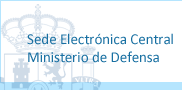 Logo de la Sede Electrónica Central del Ministerio de Defensa